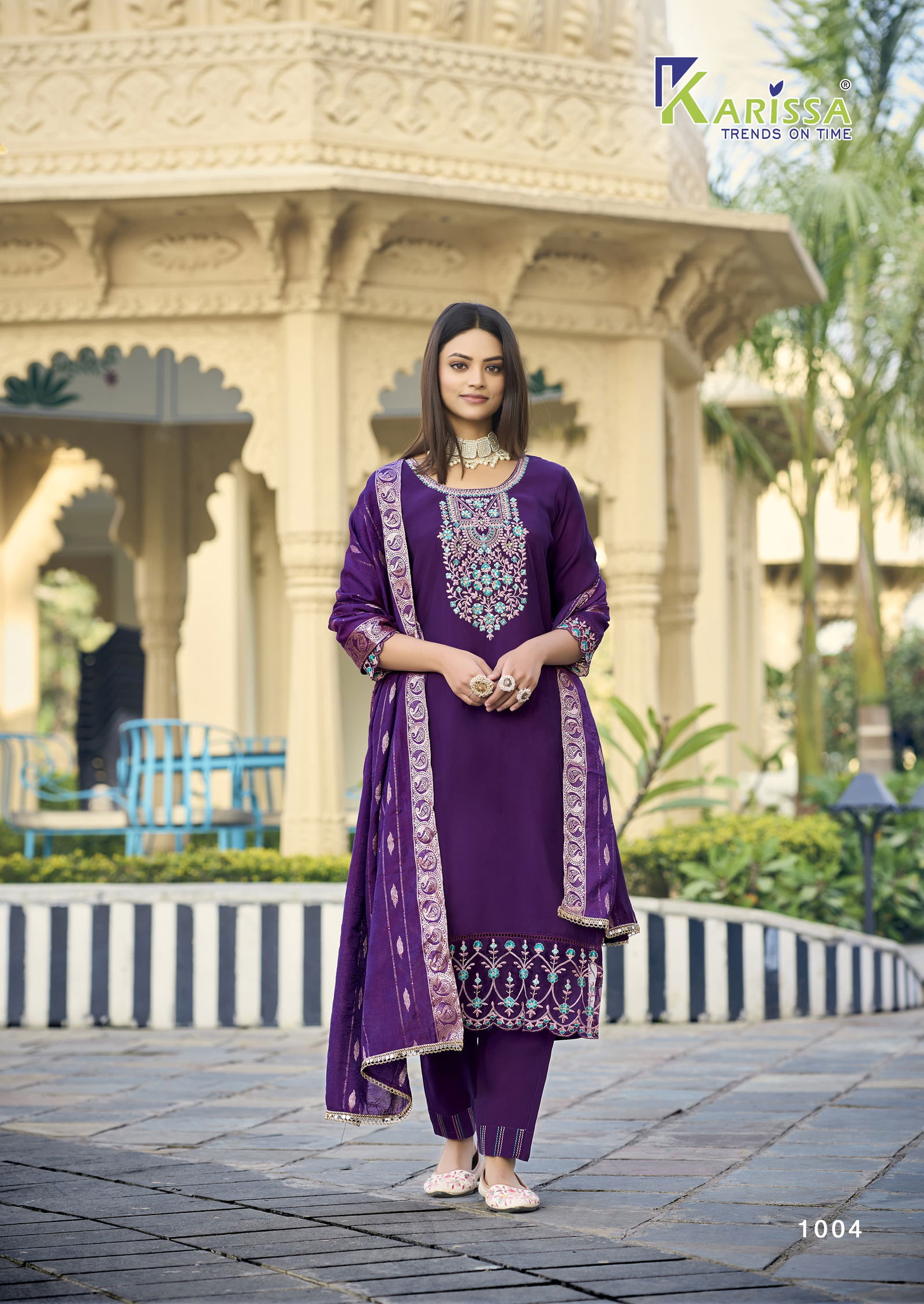 Razia By Karissa Viscose Silk Kurti With Bottom Dupatta Orders In India